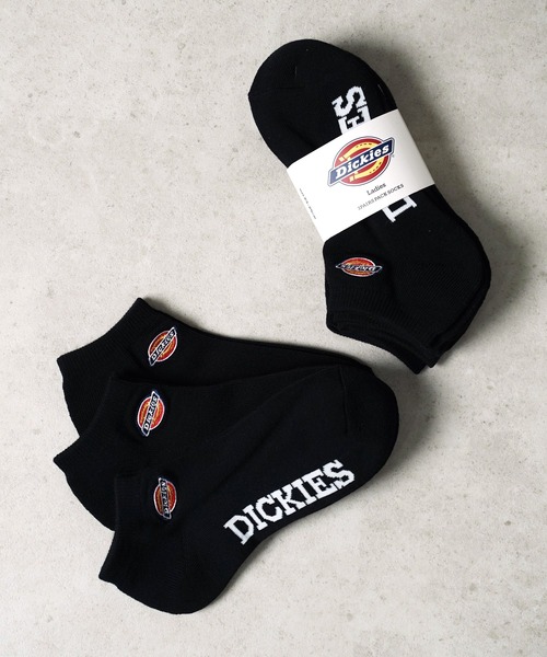 Dickies(ディッキーズ)の「"05"≪Dickies≫3足セット ブランドロゴマーク スニーカーソックス(ソックス/靴下・メンズ・ブラック/オフホワイト・23cm~25cm/25cm~27cm)」の7枚目の写真