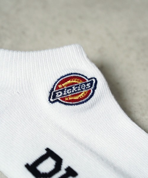 Dickies(ディッキーズ)の「"05"≪Dickies≫3足セット ブランドロゴマーク スニーカーソックス(ソックス/靴下・メンズ・ブラック/オフホワイト・23cm~25cm/25cm~27cm)」の4枚目の写真