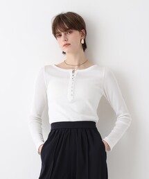 allureville | テレコヘンリーネックプルオーバー(Tシャツ/カットソー)