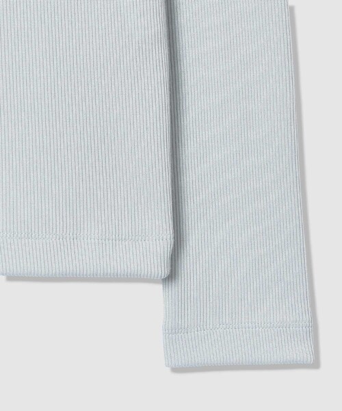 allureville(アルアバイル)の「テレコヘンリーネックプルオーバー(Tシャツ/カットソー・レディース・ホワイト/ブラック/サックスブルー・2)」の15枚目の写真