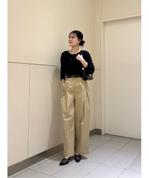 allureville（アルアバイル）の「テレコヘンリーネックプルオーバー（Tシャツ/カットソー・レディース・ホワイト/ブラック/サックスブルー・2）」の21枚目の写真