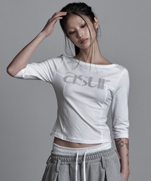 ◇ASYOUARE◇ソーイング ボート ネック スリーブ SEWING BOAT NECK SLEEVE