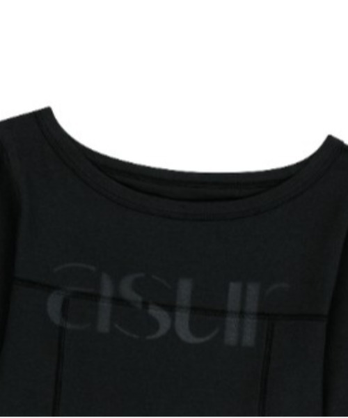 as you are(アズユーアー)の「◇ASYOUARE◇ソーイング ボート ネック スリーブ SEWING BOAT NECK SLEEVE(Tシャツ/カットソー・レディース・ブラック/ホワイト/グレー・FREE)」の4枚目の写真