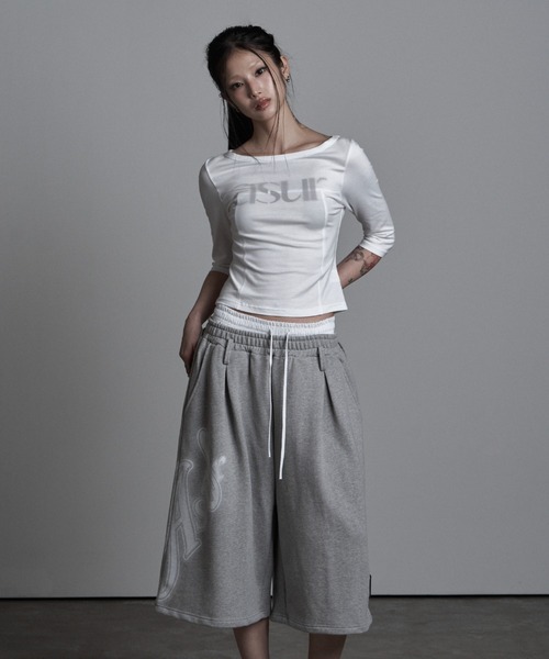 as you are(アズユーアー)の「◇ASYOUARE◇ソーイング ボート ネック スリーブ SEWING BOAT NECK SLEEVE(Tシャツ/カットソー・レディース・ブラック/ホワイト/グレー・FREE)」の20枚目の写真
