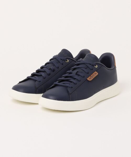 adidas(アディダス)の「ADIDAS アディダス CLEANCOURT LITE クリーンコート ライト KH8269 ABC-MART限定 *SHAD/BROW/OFFW(スニーカー・メンズ・ブルー・29.0cm/28.5cm/28.0cm/27.5cm/27.0cm/26.5cm/26.0cm/25.5cm/25.0cm/24.5cm)」の1枚目の写真