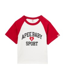 A BATHING APE(�A�x�C�V���O�G�C�v)��APEE BABY PRINT RAGLAN TEE(T�V���c/�J�b�g�\�[)