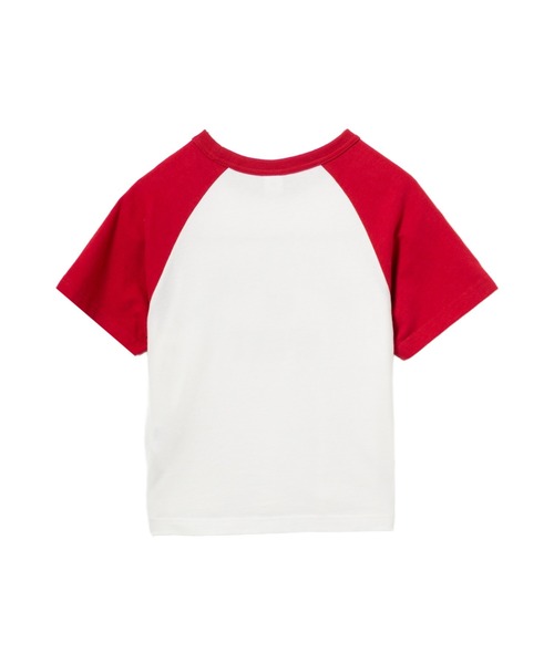 A BATHING APE(アベイシングエイプ)の「APEE BABY PRINT RAGLAN TEE(Tシャツ/カットソー・レディース・ブラック/バーガンディー・SMALL/X-SMALL)」の4枚目の写真