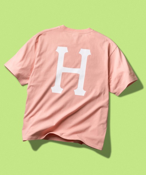 HUF(ハフ)の「CLASSIC H TEE(Tシャツ/カットソー・メンズ・ブラック/アッシュグレー/オレンジ系その他・S/M/L/XL/XXL)」の3枚目の写真