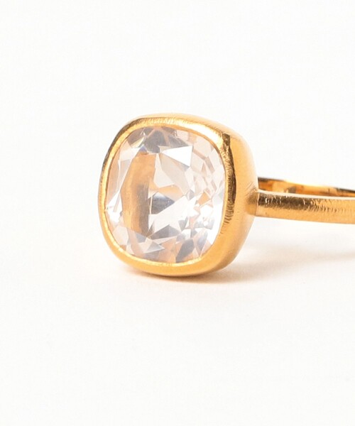 Demi-Luxe BEAMS（デミルクス ビームス）の「【別注】Fruitsjolie / ローズクォーツ リング（リング・レディース・ピンク・11号/13号）」の3枚目の写真