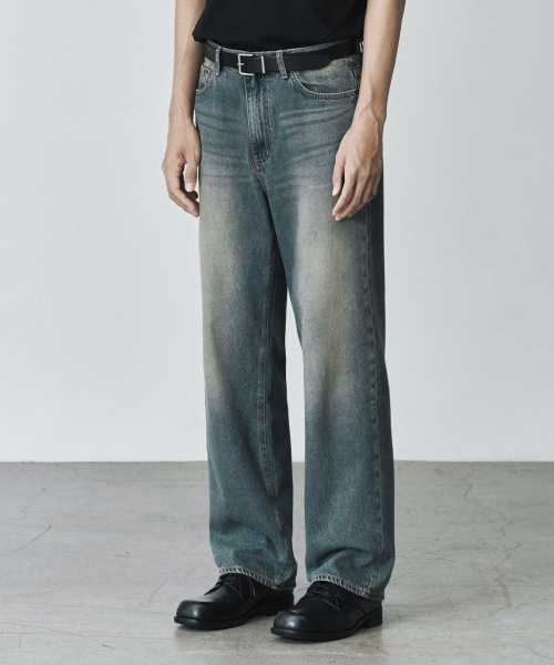 BRANDED（ブランデッド）の「1795 SEPIA JEANS [WIDE STRAIGHT]（デニムパンツ・メンズ・その他・28/30/32/34）」の4枚目の写真
