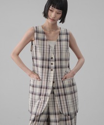 LOWRYS FARM | ソフリネンベスト 657860(ベスト)
