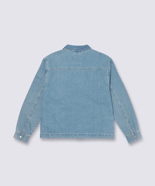 VANS(バンズ)の「MCAVOY デニム ステーションジャケット / McAvoy Denim Station Jacket ST VN000KV7CDX1(デニムジャケット・メンズ・ライトインディゴブルー・X-LARGE/MEDIUM/LARGE)」の2枚目の写真