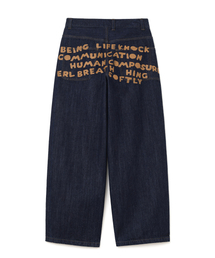 Millo Archive（ミロ アーカイブ）の「ヒューマンタイポデニムパンツ[デニムブルー]（デニムパンツ）」