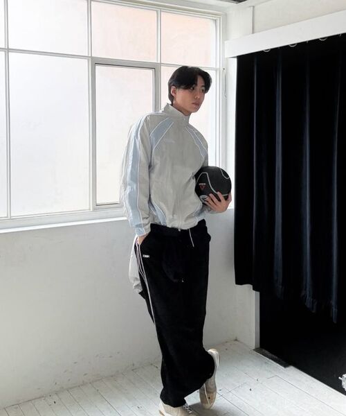 HDEX（エイチデックス）の「カラーサミットパイピングジャケット (グレー)（ジャージ・メンズ・グレー・MEDIUM/LARGE/X-LARGE/2XL）」の5枚目の写真
