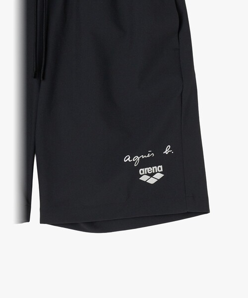 agnes b.（アニエスベー）の「agnes b. x arena ショートパンツ（その他パンツ・レディース・ブラック・XL/L/M/S）」の4枚目の写真