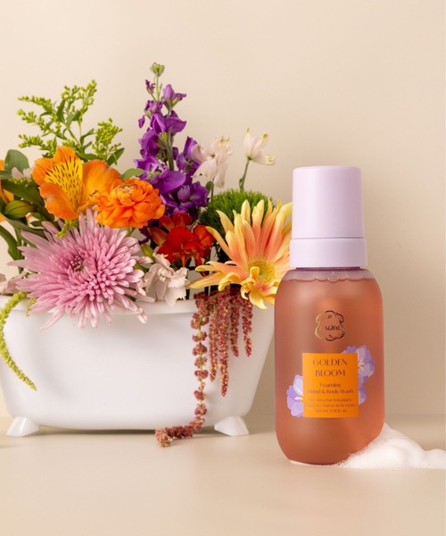 Laline（ラリン）の「フォーミングソープ 330ml ゴールデンブルーム(限定)（石鹸/ボディソープ・レディース・その他・FREE）」の4枚目の写真