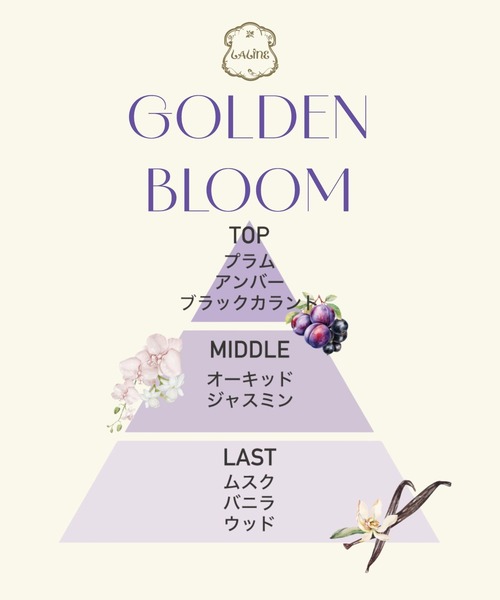 Laline（ラリン）の「フォーミングソープ 330ml ゴールデンブルーム(限定)（石鹸/ボディソープ・レディース・その他・FREE）」の5枚目の写真