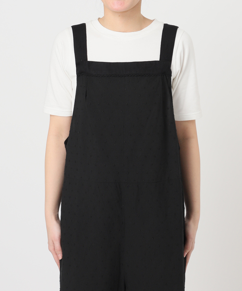 SLOBE IENA(スローブイエナ)の「エンブロイダリーレースサロペット(サロペット/オーバーオール・レディース・ブラック/ホワイト・FREE)」の20枚目の写真