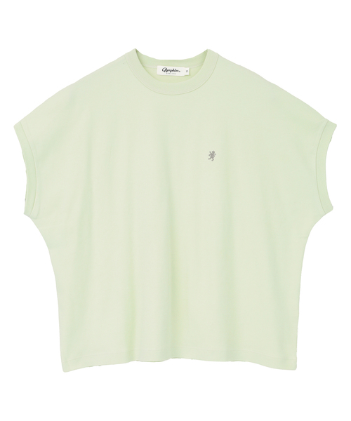 LOGEMENT DE CLAIRE(ロジュモンドクレール)の「【Gymphlex/ジムフレックス】クルーネックスリーブレスプルオーバー(Tシャツ/カットソー・レディース・チャコールグレー/ホワイト/グリーン/オレンジ・FREE)」の4枚目の写真