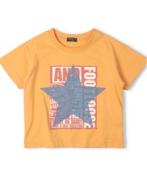 Daddy Oh Daddy | 星フロッキープリント半袖Tシャツ(Tシャツ/カットソー)