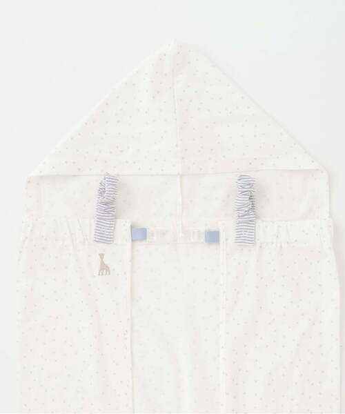 Sophie la girafe（ソフィーラジラフ）の「スターダスト2WAY日よけケープ【日本製】（その他ベビー用品・キッズ・オフホワイト・50-80cm）」の3枚目の写真