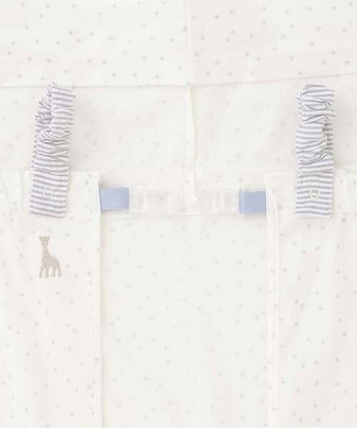 Sophie la girafe（ソフィーラジラフ）の「スターダスト2WAY日よけケープ【日本製】（その他ベビー用品・キッズ・オフホワイト・50-80cm）」の4枚目の写真