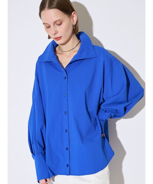 ELENDEEK（エレンディーク）の「RASH GUARDS SH BZ（ブルゾン・レディース・ブラック/ブルー/オフホワイト/ピンク・FREE）」の10枚目の写真