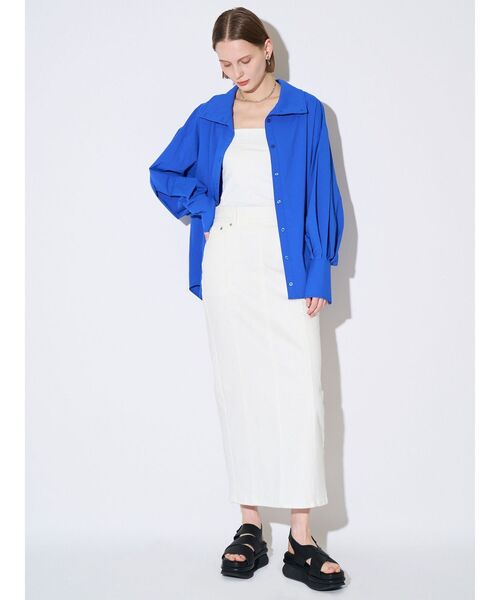 ELENDEEK（エレンディーク）の「RASH GUARDS SH BZ（ブルゾン・レディース・ブラック/ブルー/オフホワイト/ピンク・FREE）」の7枚目の写真