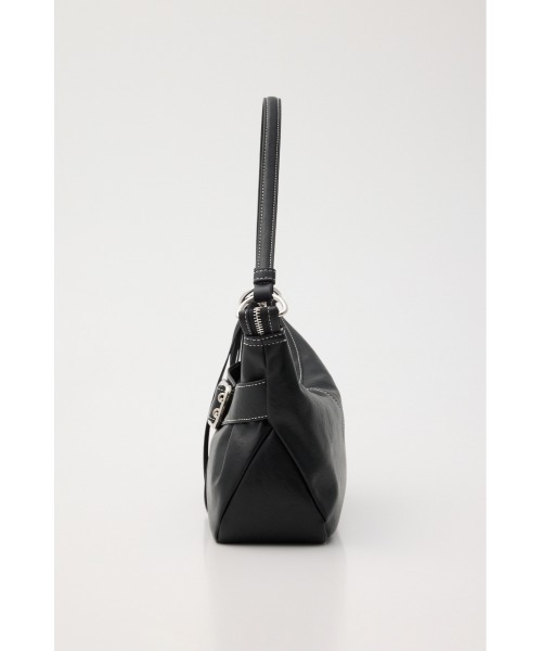 MOUSSY(マウジー)の「ZIP SHOULDER バッグ(ショルダーバッグ・レディース・ブラウン/ライトブルー/ブラック・FREE)」の21枚目の写真