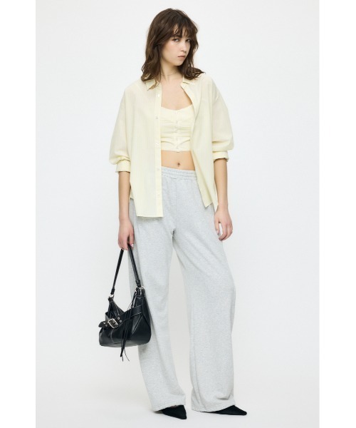 MOUSSY(マウジー)の「ZIP SHOULDER バッグ(ショルダーバッグ・レディース・ブラウン/ライトブルー/ブラック・FREE)」の4枚目の写真