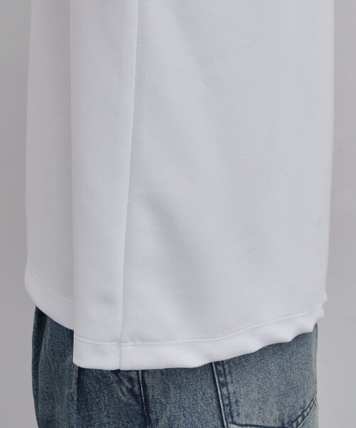 tk.TAKEO KIKUCHI（ティーケータケオキクチ）の「バックラインカットソー（Tシャツ/カットソー・メンズ・ブルー/ブラック/ホワイト・02/03）」の22枚目の写真