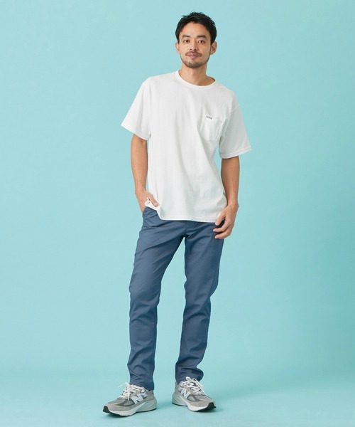 EDWIN(エドウィン)の「EDWIN エドウィン COOL Tシャツ 半袖 接触冷感(Tシャツ/カットソー・メンズ・ブルー系その他/ネイビー/ホワイト/グレー/ブルー・X-LARGE/MEDIUM/LARGE)」の22枚目の写真