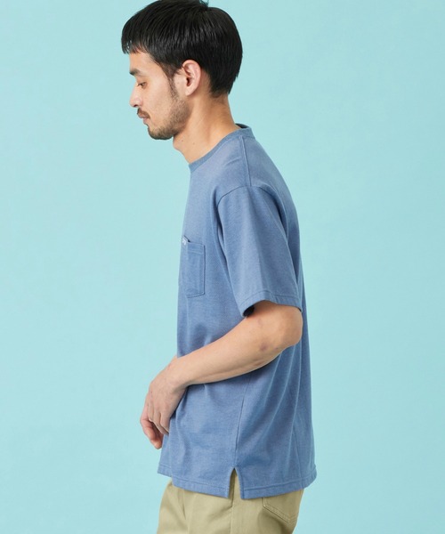 EDWIN(エドウィン)の「EDWIN エドウィン COOL Tシャツ 半袖 接触冷感(Tシャツ/カットソー・メンズ・ブルー系その他/ネイビー/ホワイト/グレー/ブルー・X-LARGE/MEDIUM/LARGE)」の20枚目の写真