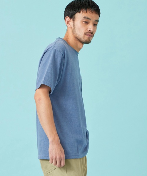 EDWIN(エドウィン)の「EDWIN エドウィン COOL Tシャツ 半袖 接触冷感(Tシャツ/カットソー・メンズ・ブルー系その他/ネイビー/ホワイト/グレー/ブルー・X-LARGE/MEDIUM/LARGE)」の19枚目の写真