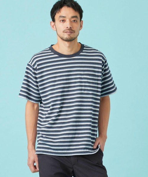 EDWIN(エドウィン)の「EDWIN エドウィン COOL Tシャツ 半袖 接触冷感(Tシャツ/カットソー・メンズ・ブルー系その他/ネイビー/ホワイト/グレー/ブルー・X-LARGE/MEDIUM/LARGE)」の13枚目の写真