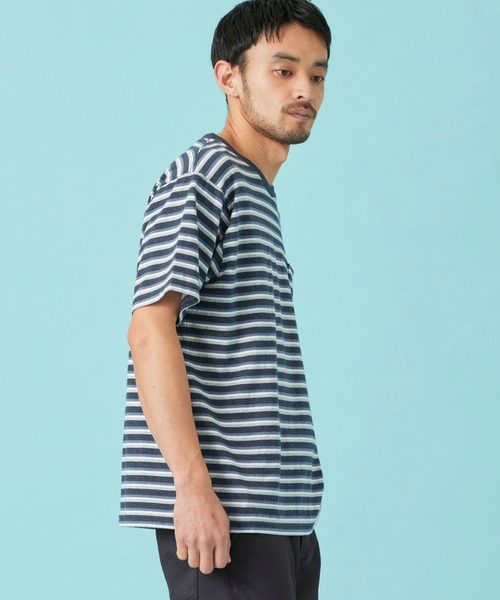 EDWIN(エドウィン)の「EDWIN エドウィン COOL Tシャツ 半袖 接触冷感(Tシャツ/カットソー・メンズ・ブルー系その他/ネイビー/ホワイト/グレー/ブルー・X-LARGE/MEDIUM/LARGE)」の11枚目の写真