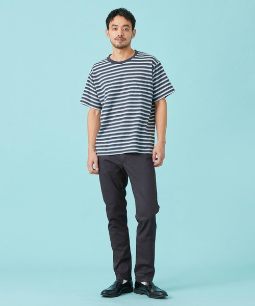 EDWIN(エドウィン)の「EDWIN エドウィン COOL Tシャツ 半袖 接触冷感(Tシャツ/カットソー・メンズ・ブルー系その他/ネイビー/ホワイト/グレー/ブルー・X-LARGE/MEDIUM/LARGE)」の7枚目の写真