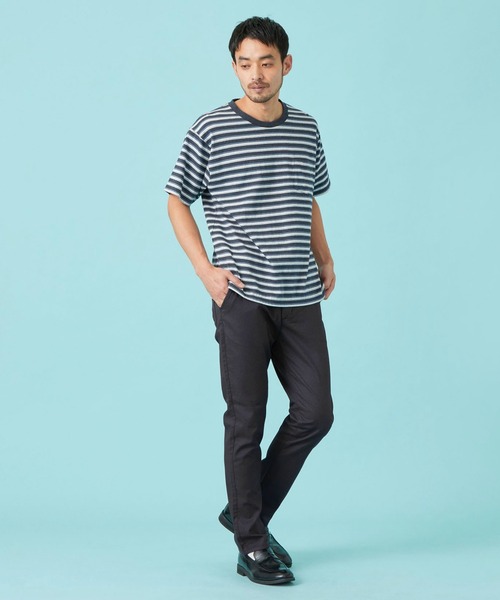 EDWIN(エドウィン)の「EDWIN エドウィン COOL Tシャツ 半袖 接触冷感(Tシャツ/カットソー・メンズ・ブルー系その他/ネイビー/ホワイト/グレー/ブルー・X-LARGE/MEDIUM/LARGE)」の6枚目の写真