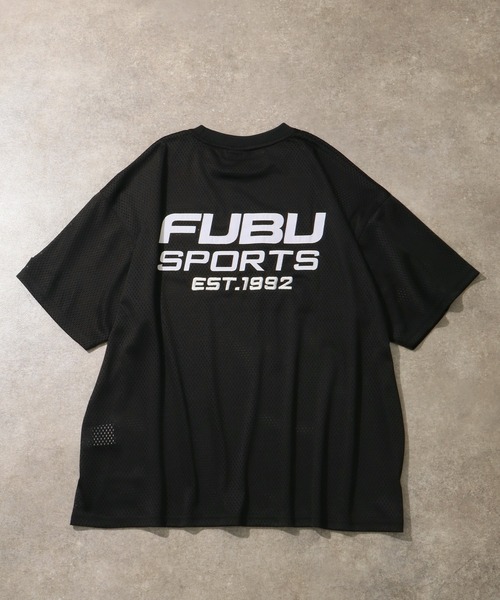FUBU（ フブ）の「【FUBU/フブ】MESH T-SHIRTS/メッシュTシャツ（Tシャツ/カットソー・メンズ・ブラック/ホワイト・XL/M/L）」の8枚目の写真