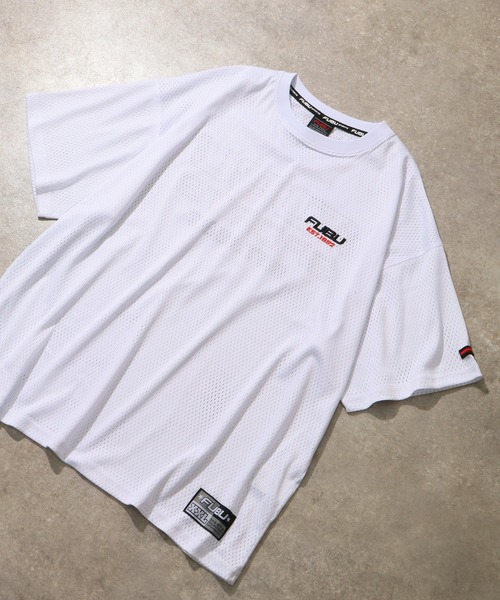 FUBU（ フブ）の「【FUBU/フブ】MESH T-SHIRTS/メッシュTシャツ（Tシャツ/カットソー・メンズ・ブラック/ホワイト・XL/M/L）」の3枚目の写真