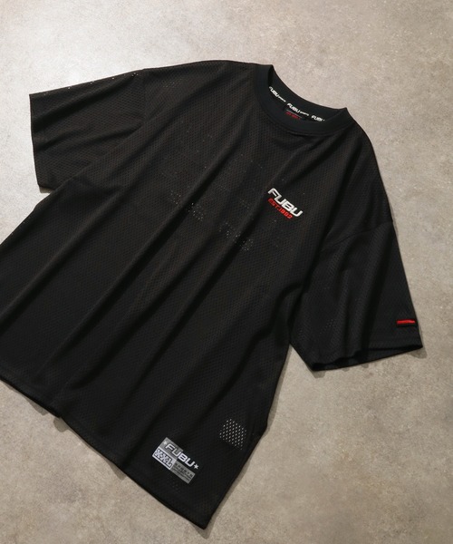 FUBU（ フブ）の「【FUBU/フブ】MESH T-SHIRTS/メッシュTシャツ（Tシャツ/カットソー・メンズ・ブラック/ホワイト・XL/M/L）」の9枚目の写真