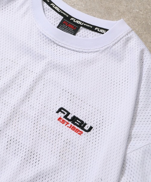 FUBU（ フブ）の「【FUBU/フブ】MESH T-SHIRTS/メッシュTシャツ（Tシャツ/カットソー・メンズ・ブラック/ホワイト・XL/M/L）」の5枚目の写真
