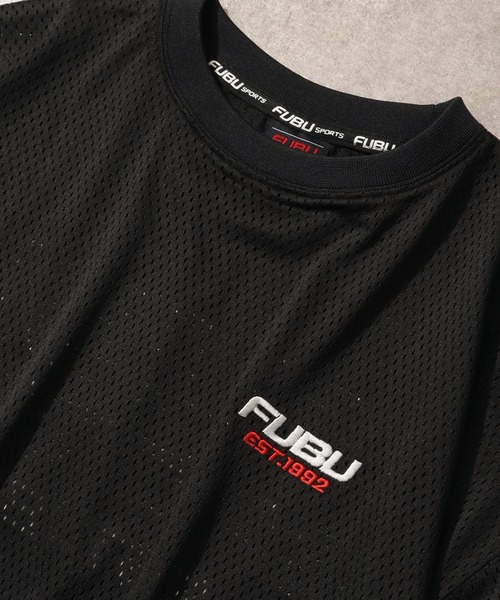 FUBU（ フブ）の「【FUBU/フブ】MESH T-SHIRTS/メッシュTシャツ（Tシャツ/カットソー・メンズ・ブラック/ホワイト・XL/M/L）」の11枚目の写真
