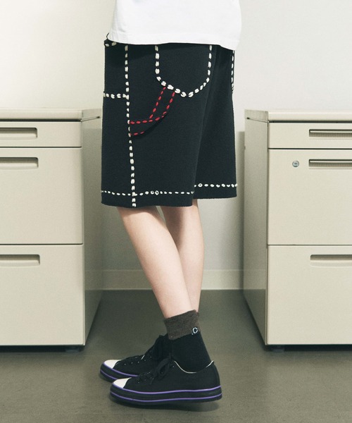 PHINGERIN（フィンガリン）の「【PHINGERIN/フィンガリン】SUMMER PG1 DOUBLE KNEE SHORTS（その他パンツ・メンズ・ブラック/ネイビー/レッド・L/M/XL）」の10枚目の写真