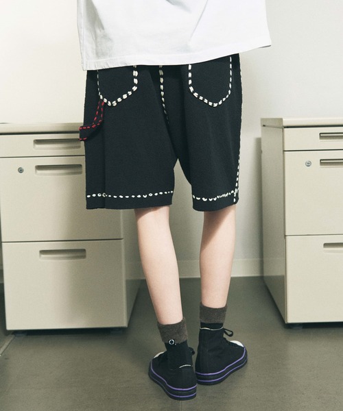 PHINGERIN（フィンガリン）の「【PHINGERIN/フィンガリン】SUMMER PG1 DOUBLE KNEE SHORTS（その他パンツ・メンズ・ブラック/ネイビー/レッド・L/M/XL）」の11枚目の写真