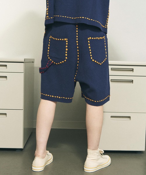 PHINGERIN（フィンガリン）の「【PHINGERIN/フィンガリン】SUMMER PG1 DOUBLE KNEE SHORTS（その他パンツ・メンズ・ブラック/ネイビー/レッド・L/M/XL）」の14枚目の写真