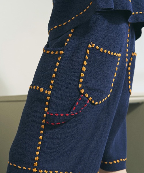 PHINGERIN（フィンガリン）の「【PHINGERIN/フィンガリン】SUMMER PG1 DOUBLE KNEE SHORTS（その他パンツ・メンズ・ブラック/ネイビー/レッド・L/M/XL）」の15枚目の写真