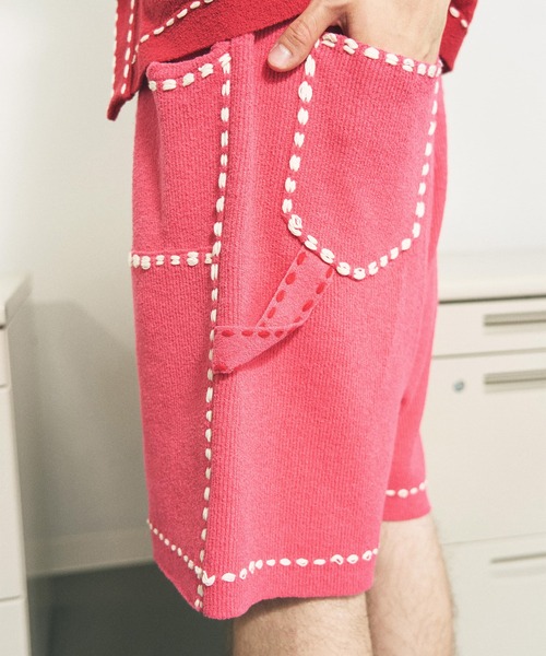 PHINGERIN（フィンガリン）の「【PHINGERIN/フィンガリン】SUMMER PG1 DOUBLE KNEE SHORTS（その他パンツ・メンズ・ブラック/ネイビー/レッド・L/M/XL）」の18枚目の写真