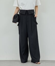 BEARDSLEY ウエストリブキュロットパンツ ガリャルダガランテ マルチウエストリブパンツ《6サイズ展開》 | BEARDSLEY(ビアズリー