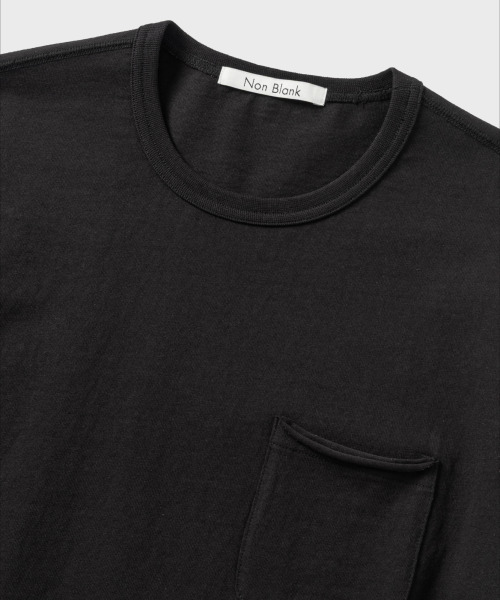 NONBLANK(ノンブランク)の「ポケットTシャツ_ブラック(Tシャツ/カットソー・メンズ・ブラック・X-LARGE/MEDIUM/LARGE)」の3枚目の写真